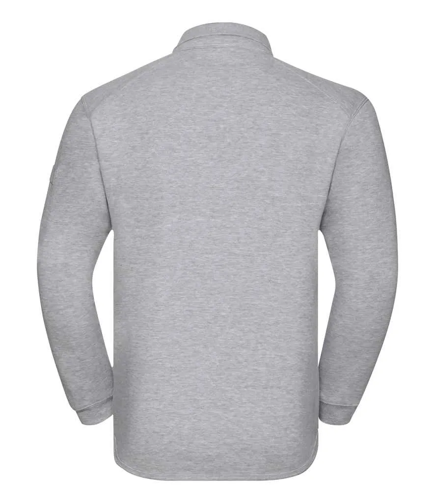 012M - Russell Heavy Duty Collar Sweatshirt