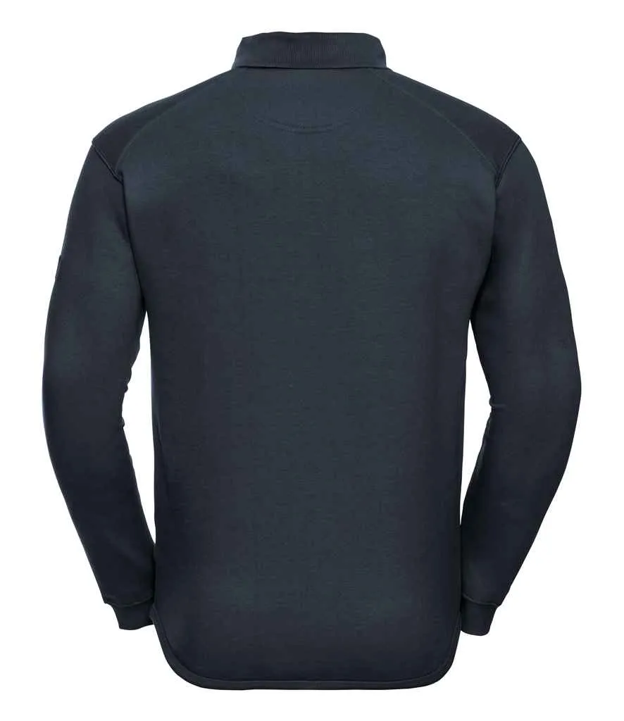 012M - Russell Heavy Duty Collar Sweatshirt