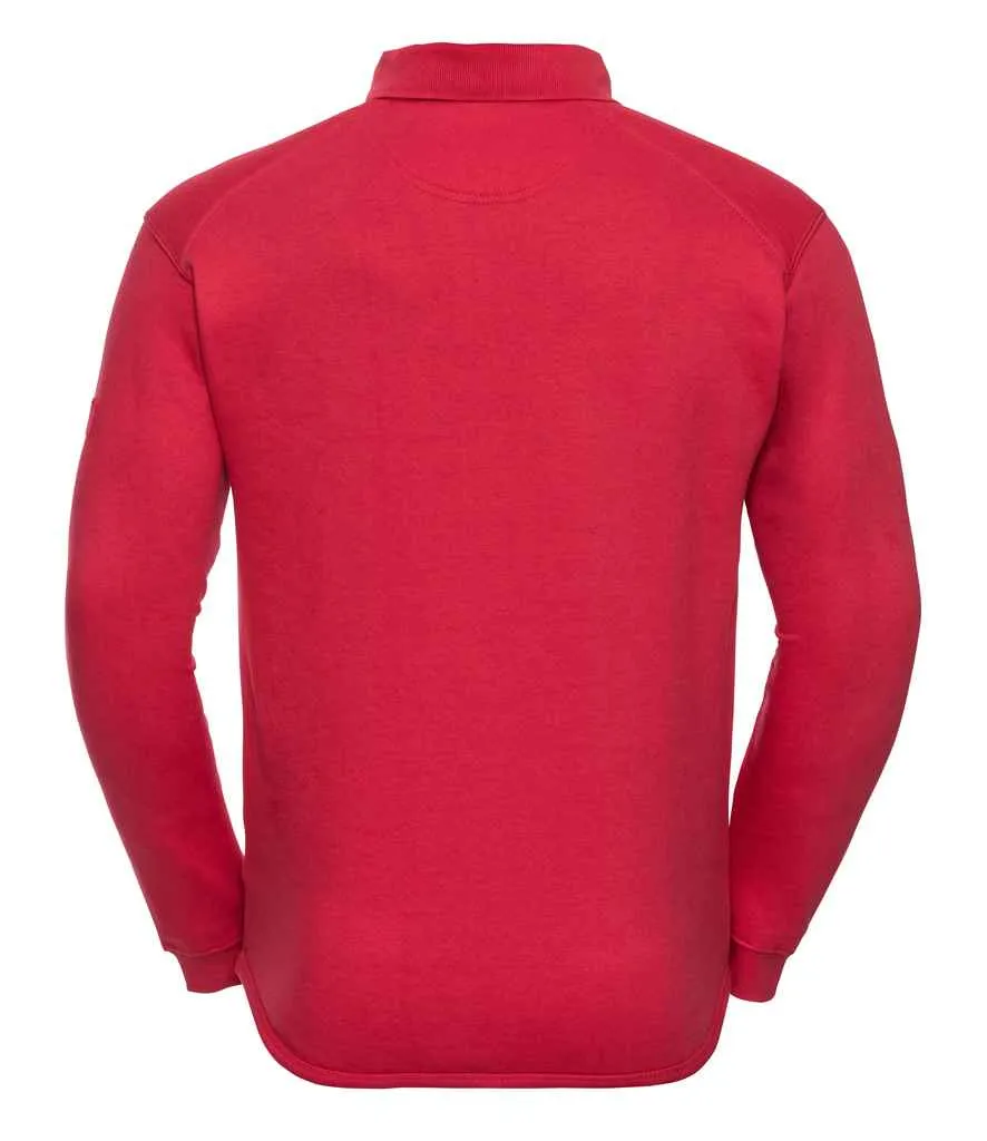 012M - Russell Heavy Duty Collar Sweatshirt