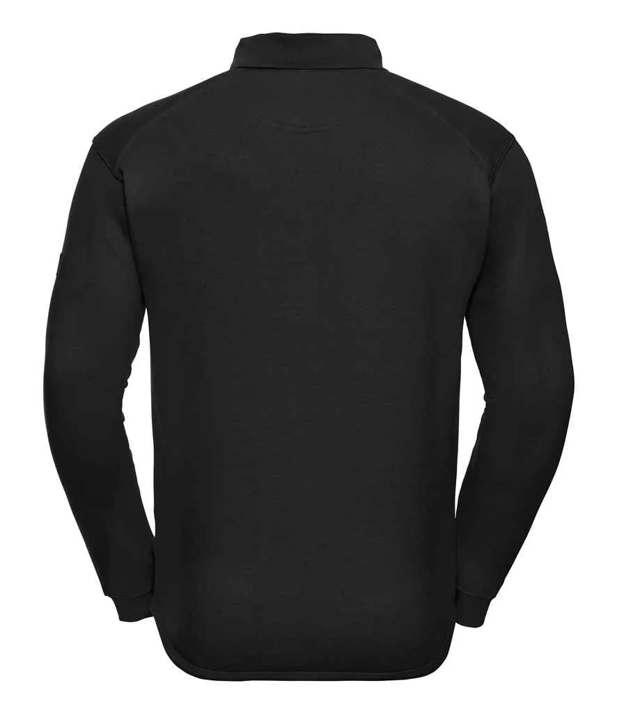 012M - Russell Heavy Duty Collar Sweatshirt