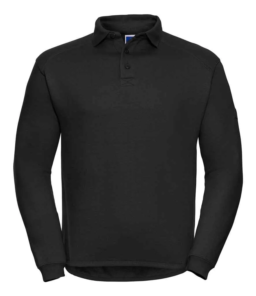 012M - Russell Heavy Duty Collar Sweatshirt