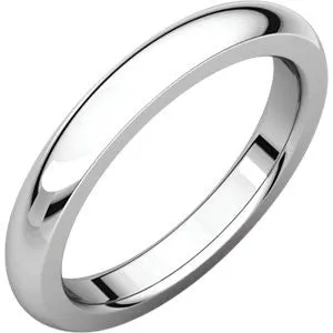 14K Rose 2mm Heavy Comfort Fit Band