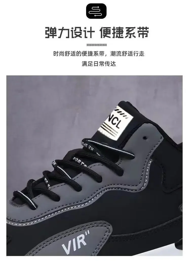 2023 New Men's Shoes All-Match Mesh Casual Shoes Deodorant Soft Bottom Shoes Spring and Autumn Breathable Sneaker Men's Shoes