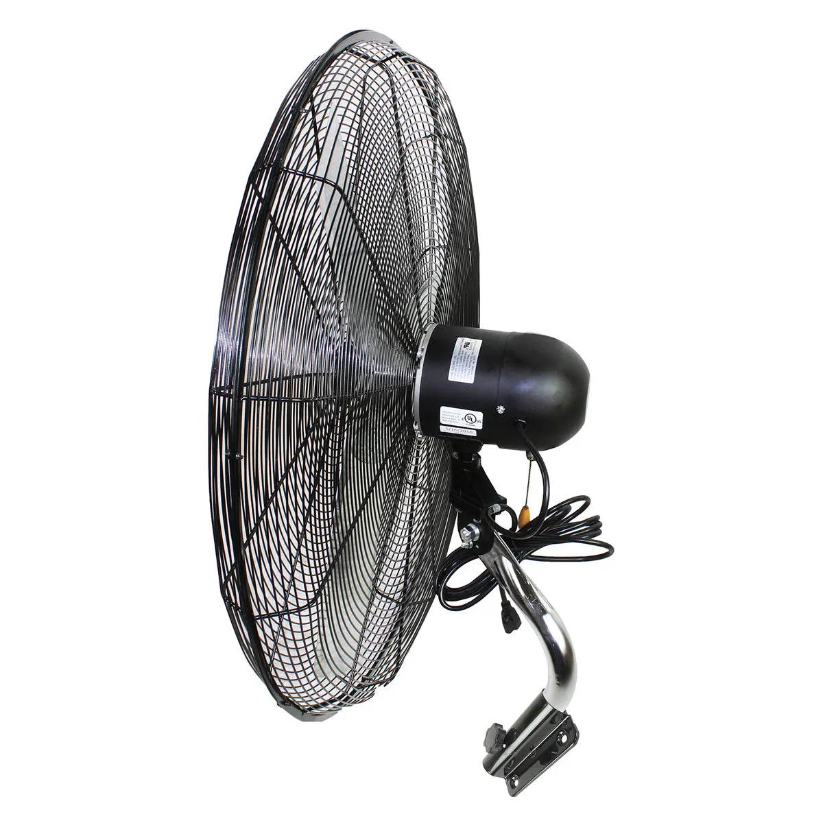 30 In. 3-Speed Tilting Wall Mount Fan