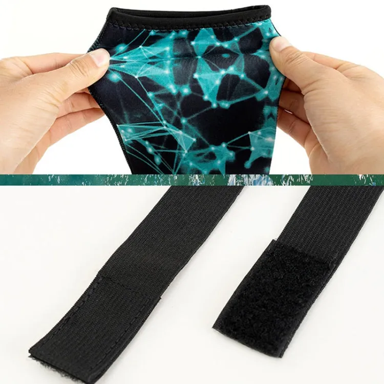 3mm Waterproof Long Beach Diving Socks Warm Non-slip Snorkeling Socks, Size: L(Black)