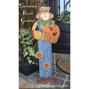 #631 Scarecrow Porch Greeter