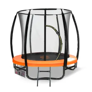 6ft UV-Stabilised Orange Trampoline with Safety Enclosure - Kahuna