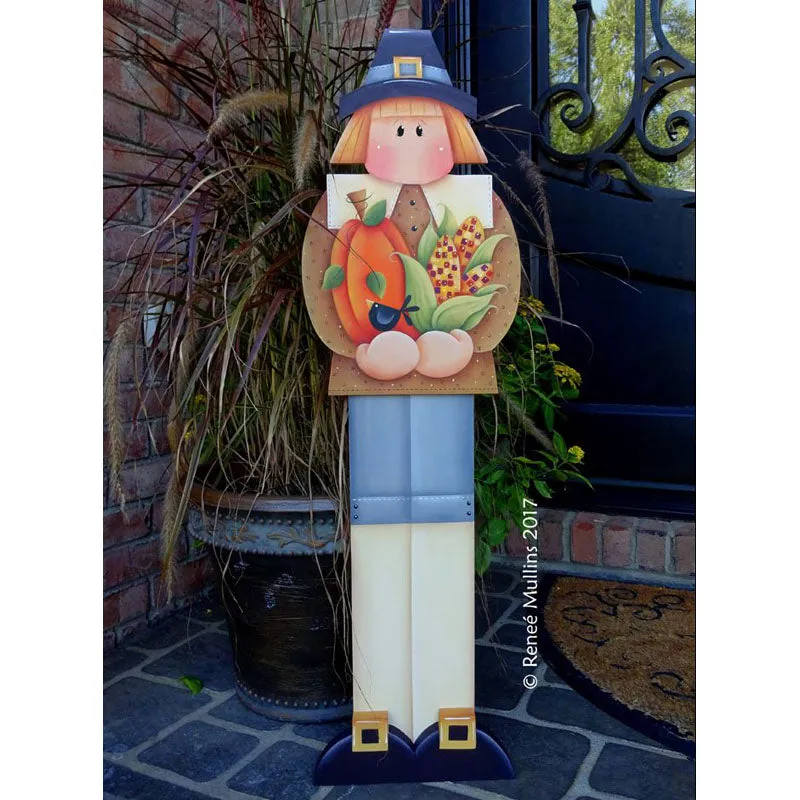 #716  Pilgrim Boy Porch Greeter