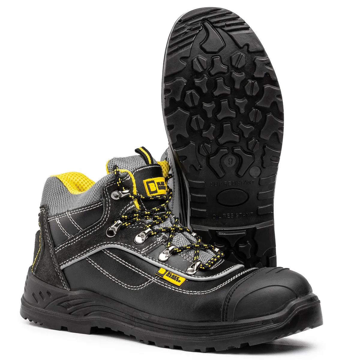 9944 Waterproof Safety Boots with Steel Toe Cap