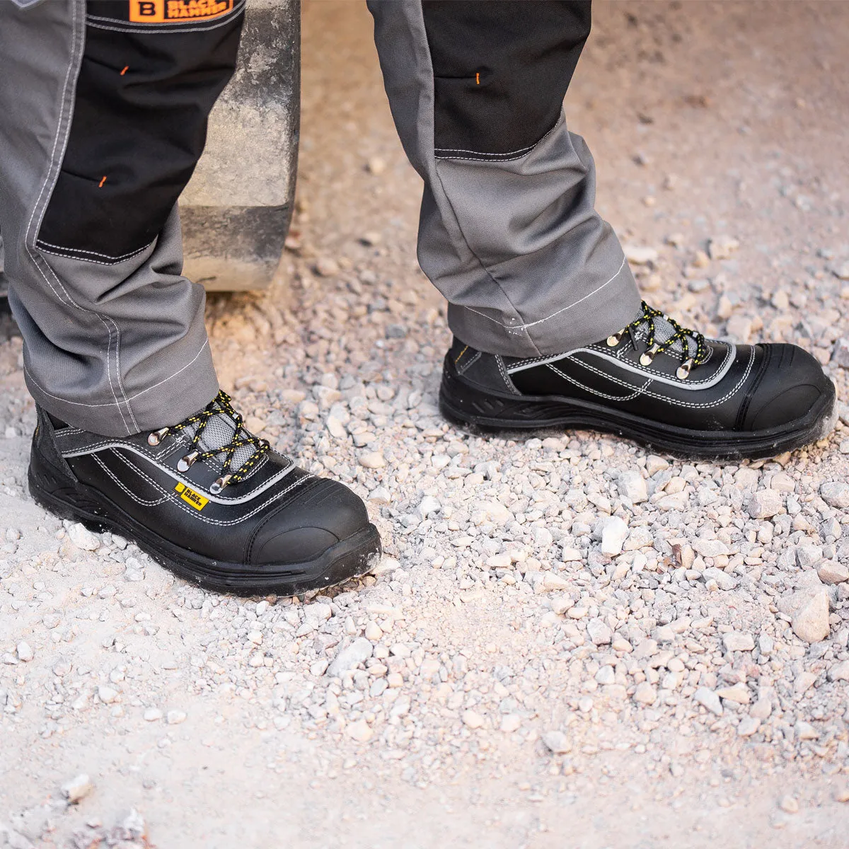 9944 Waterproof Safety Boots with Steel Toe Cap