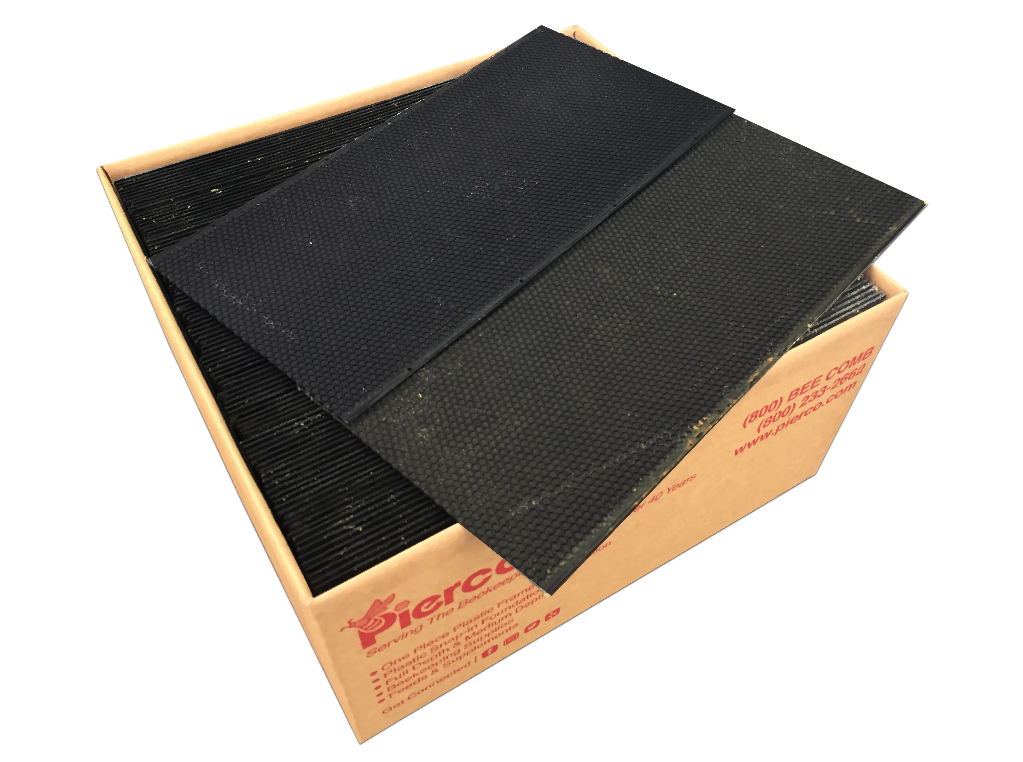 9" Deep Plastic Foundation Double Waxed - 10 pack ($2.45 ea.)