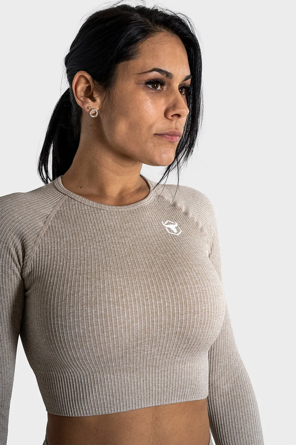 Active Seamless Long Sleeve Crop Top