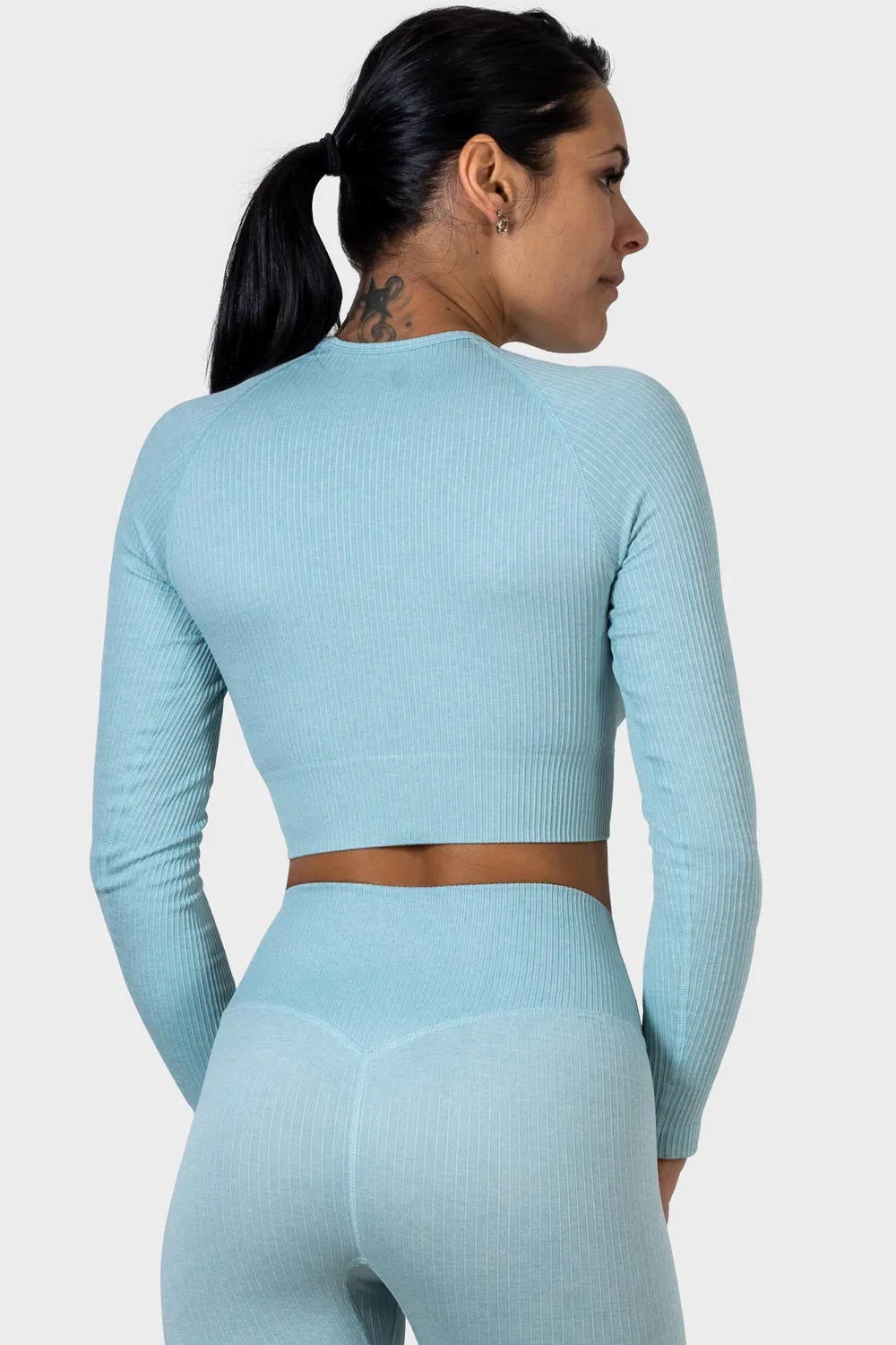 Active Seamless Long Sleeve Crop Top