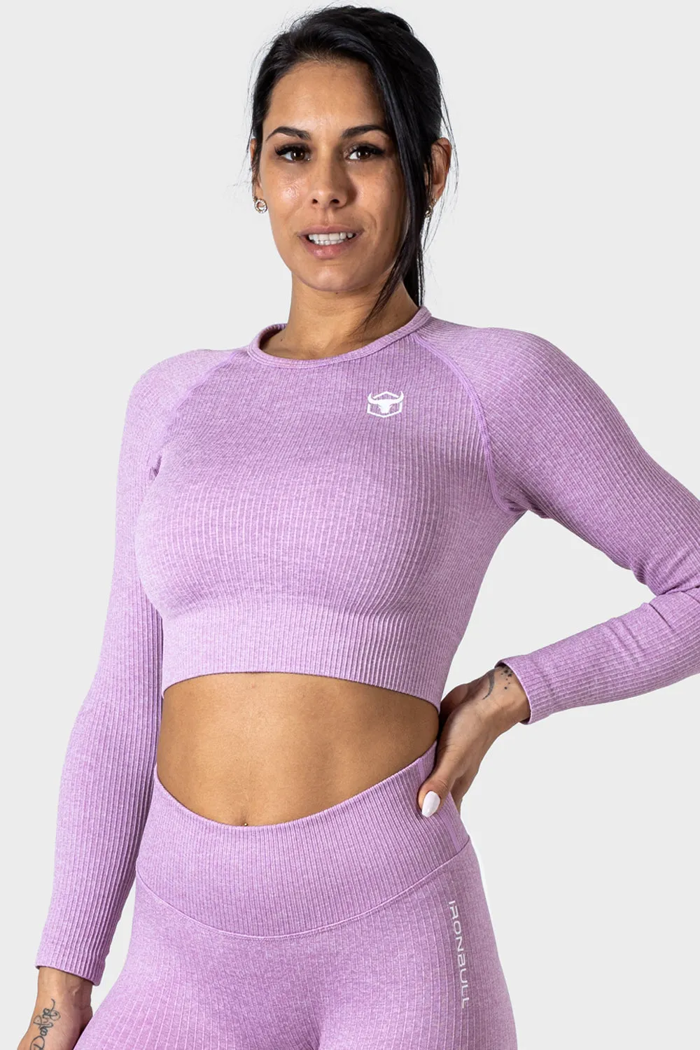 Active Seamless Long Sleeve Crop Top