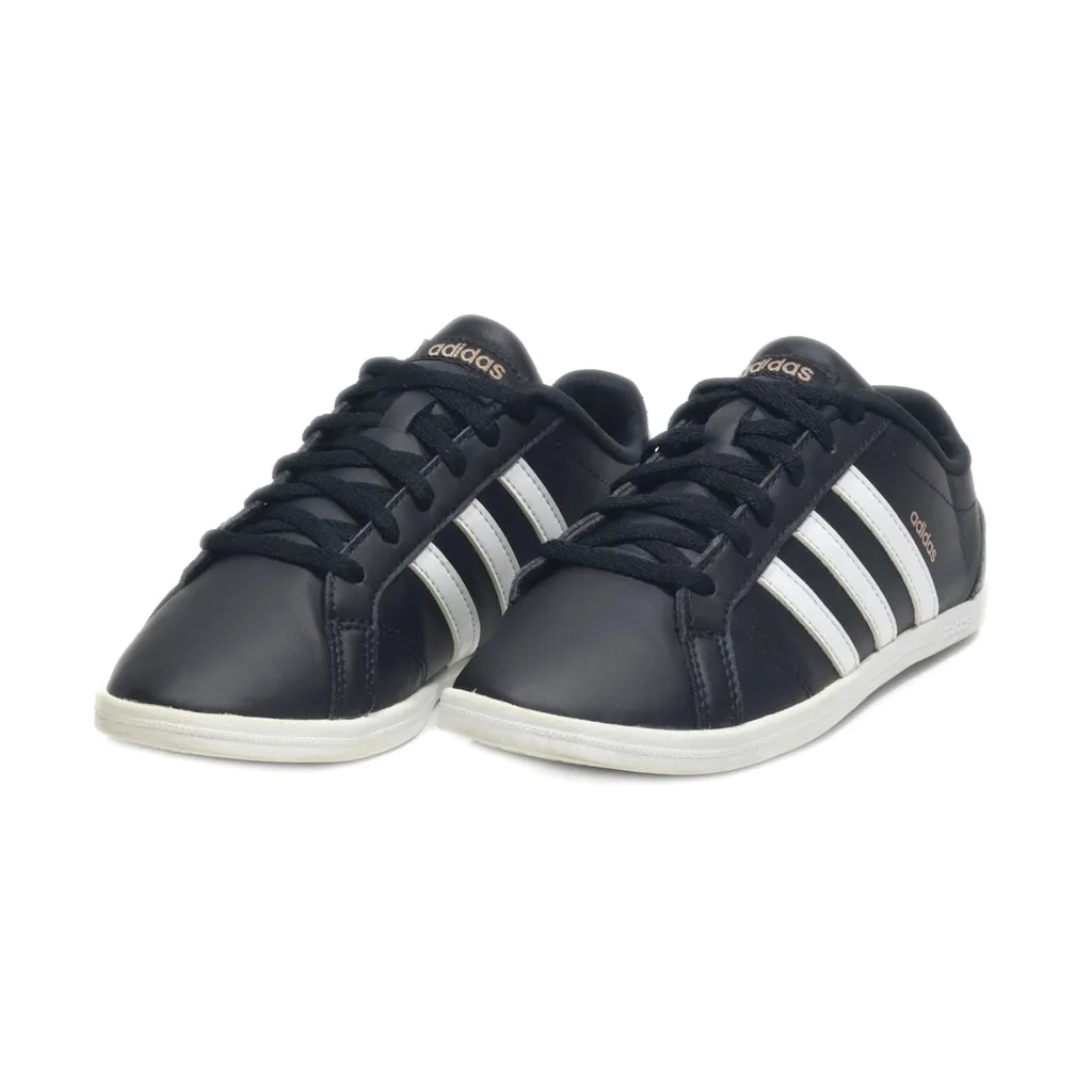 Adidas Coneo Sneakers Leather Black Colour For Kids