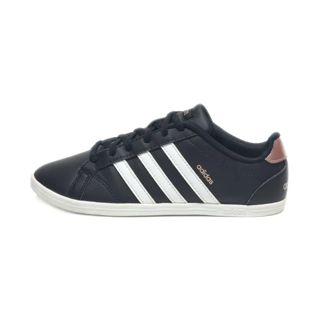 Adidas Coneo Sneakers Leather Black Colour For Kids