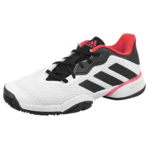 adidas Junior Barricade K - Cloud White/Core Black