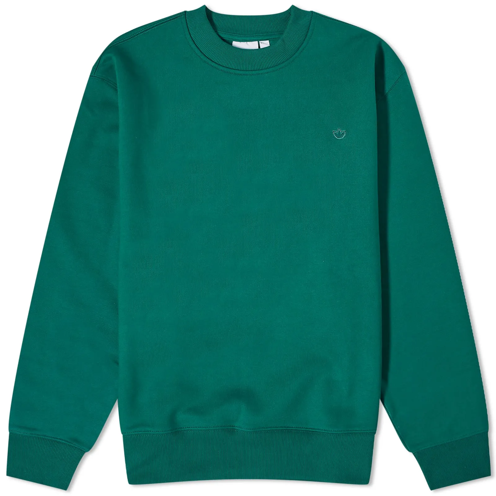 Adidas Premium Essentials Sweatshirt in Collegiate Green