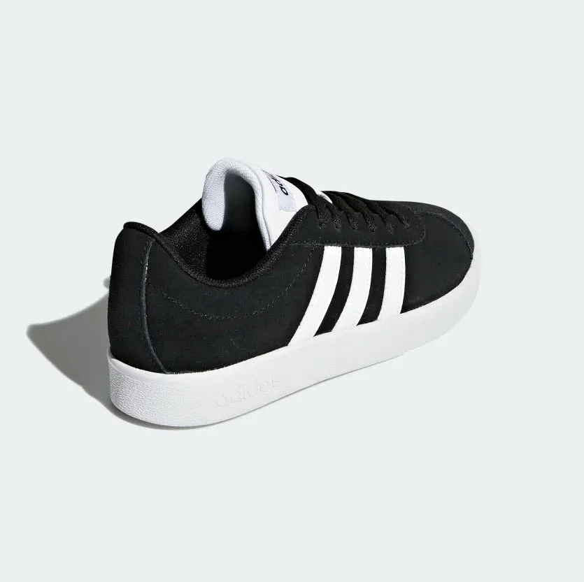 Adidas VL Court 2.0 Unisex Kid's Shoes Black/White DB1827