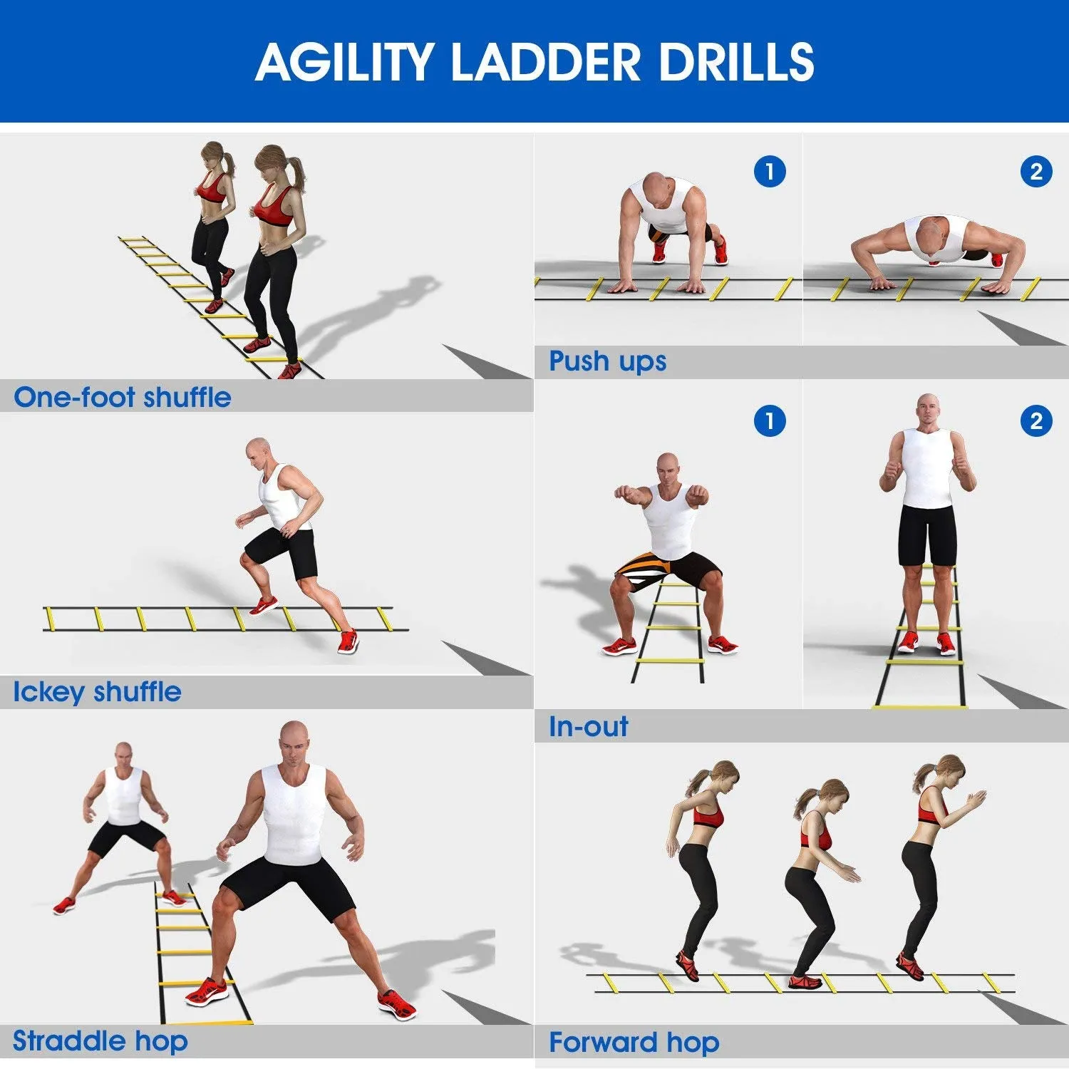 Agility Ladder with Carry Bag