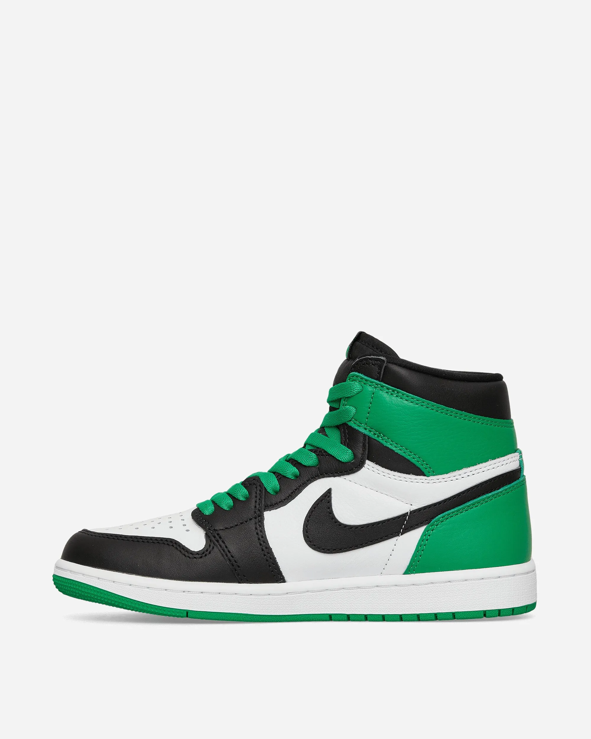 Air Jordan 1 High Sneakers Black / Lucky Green