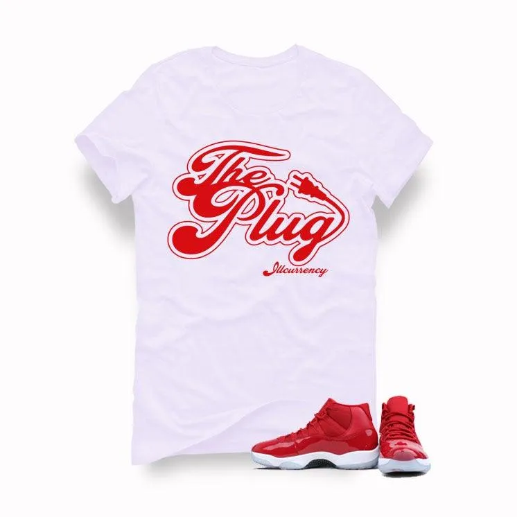 Air Jordan 11 Gym Red “Win Like ’96” White T (The Plug)