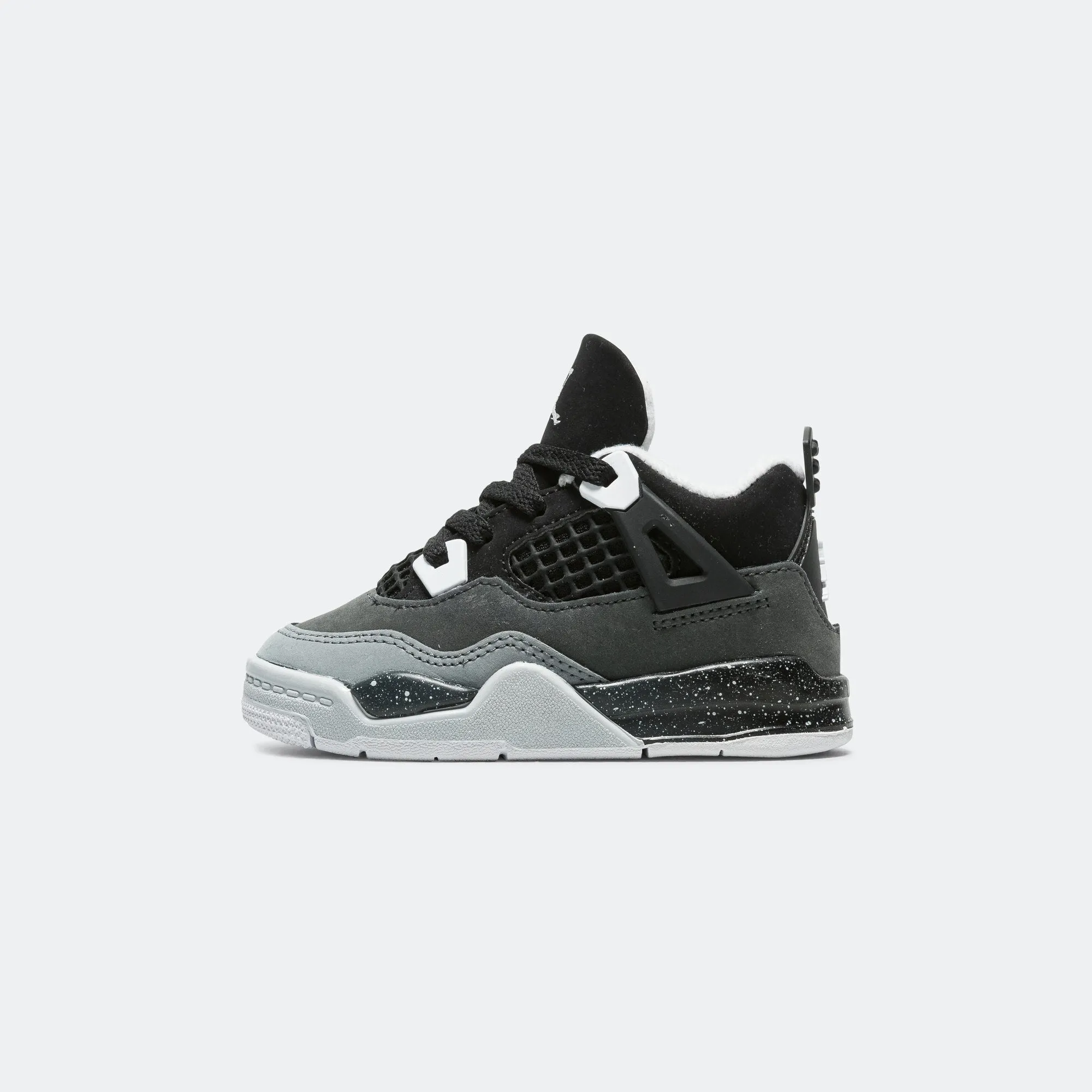 Air Jordan 4 Retro (TD) - Black/White-Anthracite