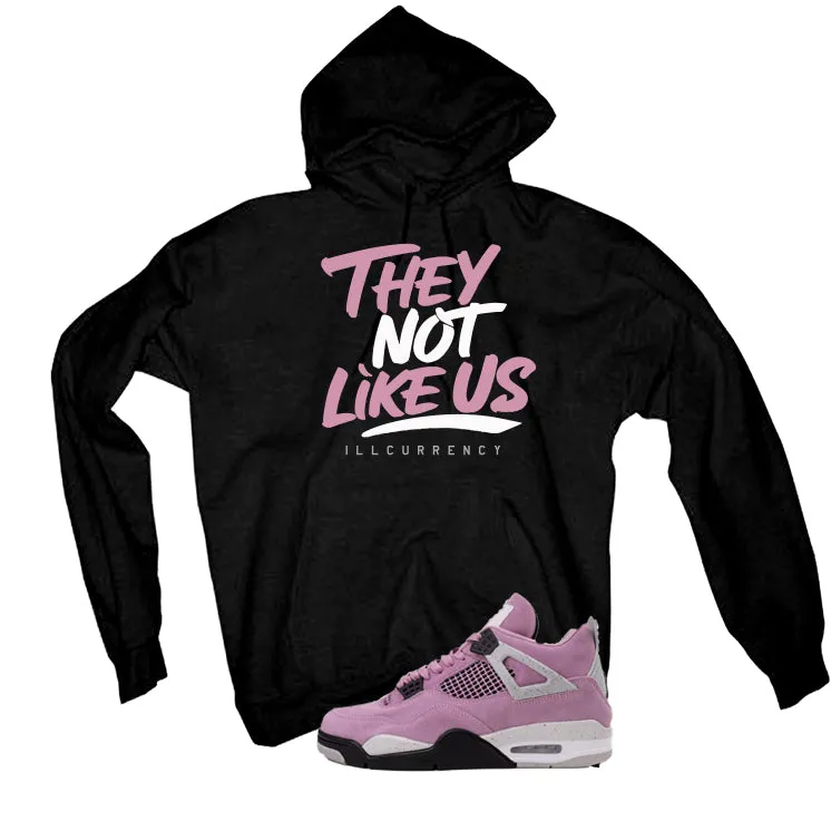 Air Jordan 4 WMNS Orchid Black T-Shirt (They not like us)| illcurrency