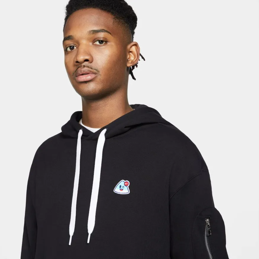 AIRMOJI PULLOVER HOODIE "BLACK"