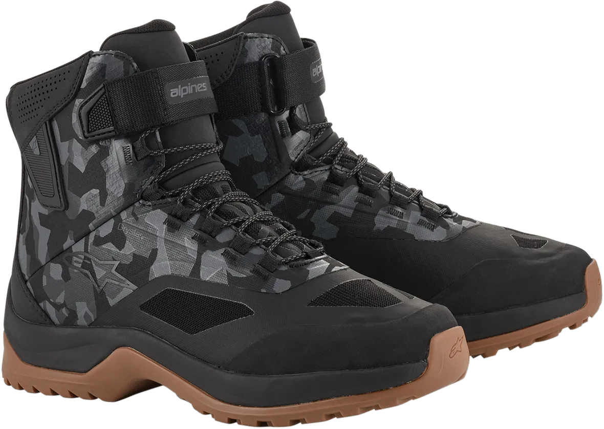 ALPINESTARS CR-6 Drystar? Shoes - Black/Gray/Gunmetal - US 13 2611020908413