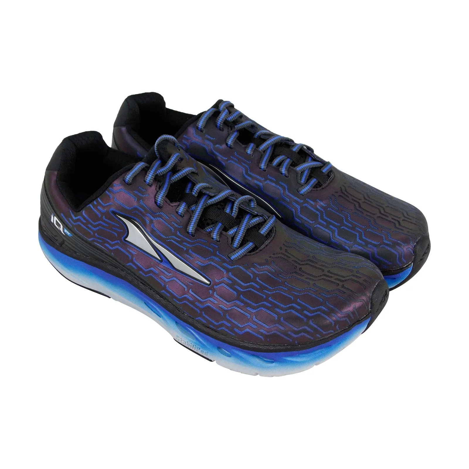 Altra IQ A1643-1 Mens Blue Lace Up Athletic Running Shoes