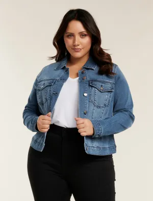 Annie Curve Denim Jacket