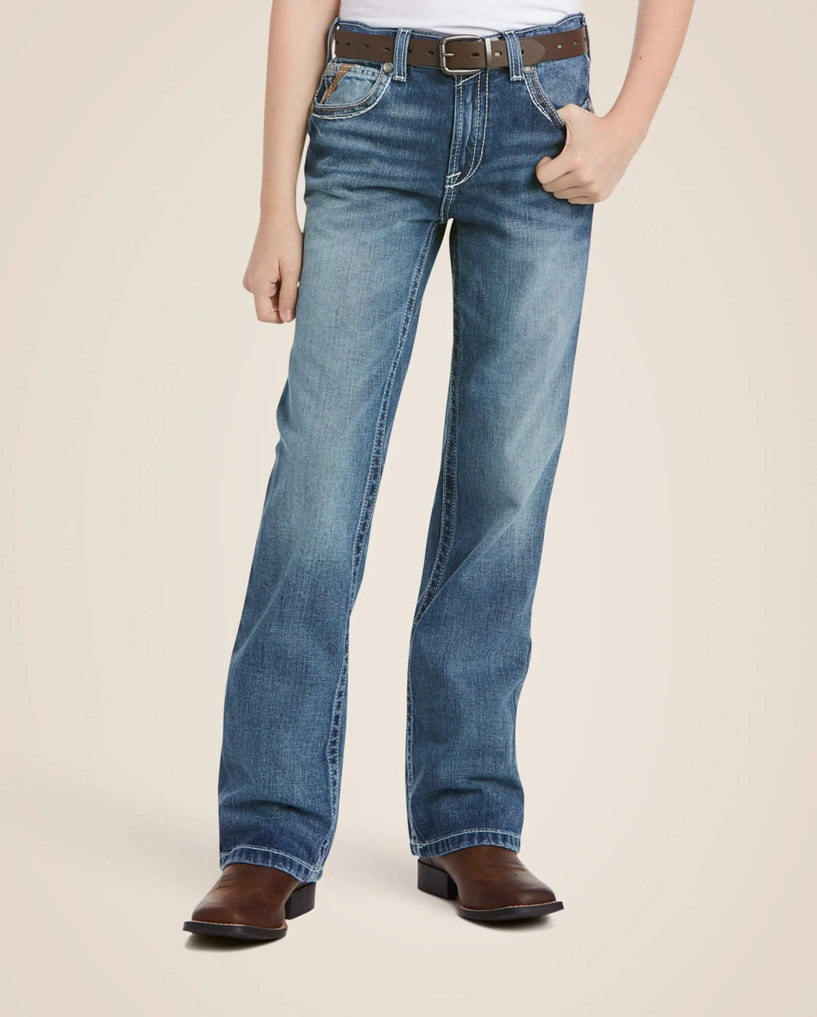 Ariat Boy's B4 Relaxed Durango Coltrane Boot Cut Jean