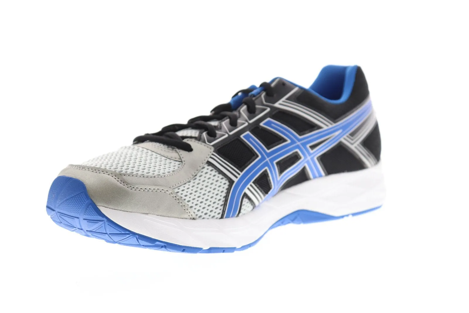 Asics Gel Contend 4 T715N-9342 Mens Gray Mesh Low Top Athletic Gym Running Shoes