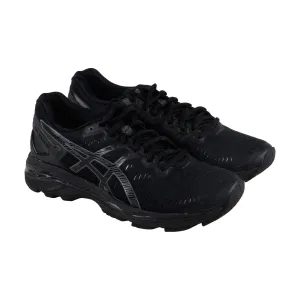 Asics Gel Kayano 23 T696N-9099 Womens Black Low Top Athletic Running Shoes