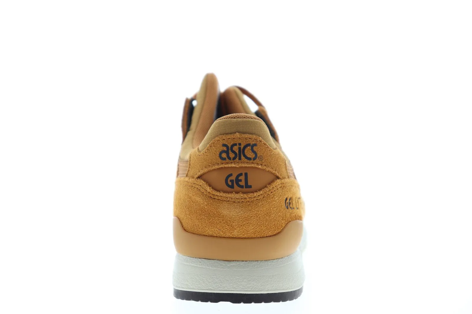 Asics Gel Lyte III HL7U2-3131 Mens Orange Suede Low Top Lifestyle Sneakers Shoes