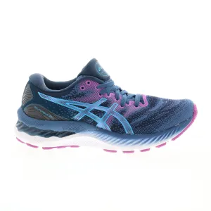 Asics Gel-Nimbus 1012A885-402 Womens Blue Mesh Athletic Running Shoes