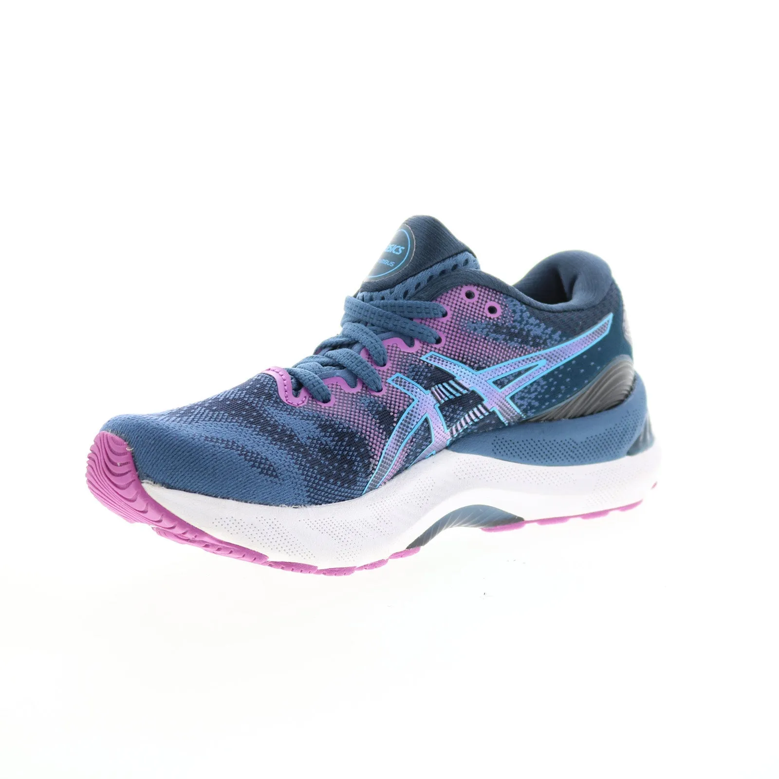 Asics Gel-Nimbus 1012A885-402 Womens Blue Mesh Athletic Running Shoes