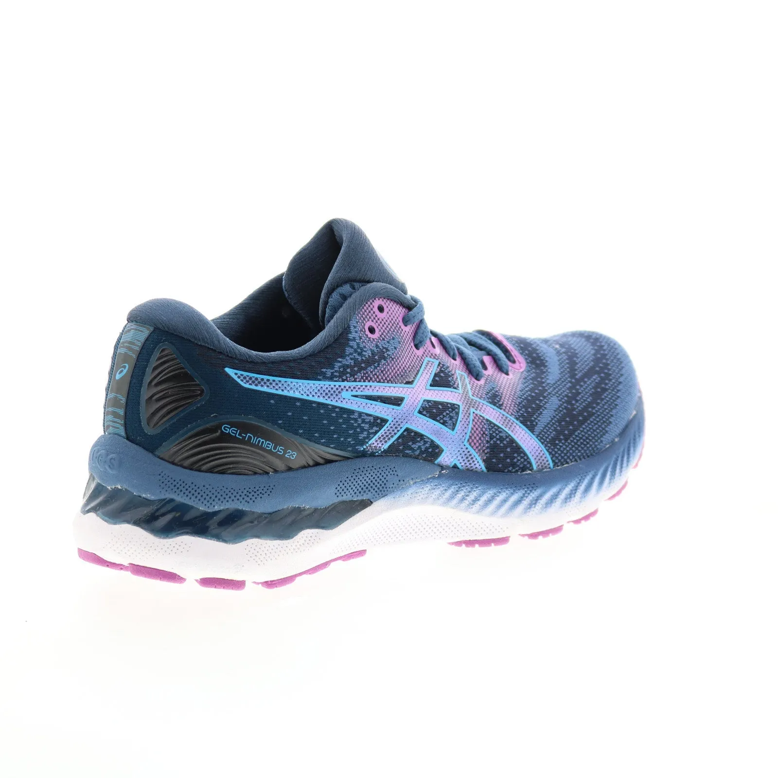 Asics Gel-Nimbus 1012A885-402 Womens Blue Mesh Athletic Running Shoes