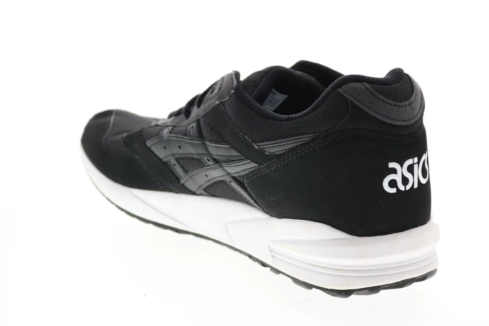 Asics Gel Saga H548Y Mens Black Synthetic Lace Up Lifestyle Sneakers Shoes