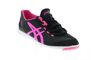 Asics MertoLyte Q482N Womens Black Mesh Lace Up Lifestyle Sneakers Shoes