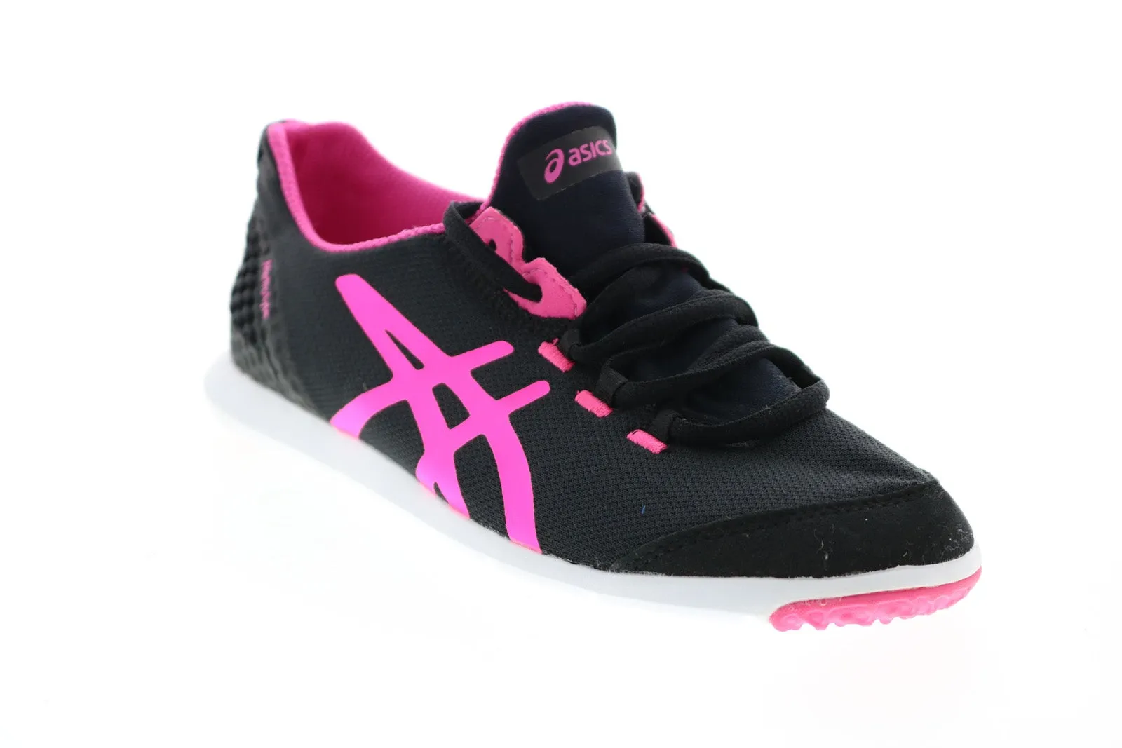 Asics MertoLyte Q482N Womens Black Mesh Lace Up Lifestyle Sneakers Shoes