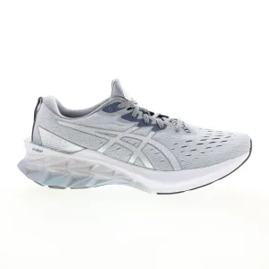 Asics Novablast 2 Platinum 1011B289-020 Mens Gray Mesh Athletic Running Shoes