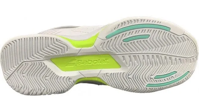 Babolat Pulsion All Court White/Pop Women's Hybrid Tennis Shoe 39S22481Z