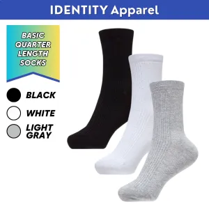 Basic Multifunction Quarter Length Cotton Socks