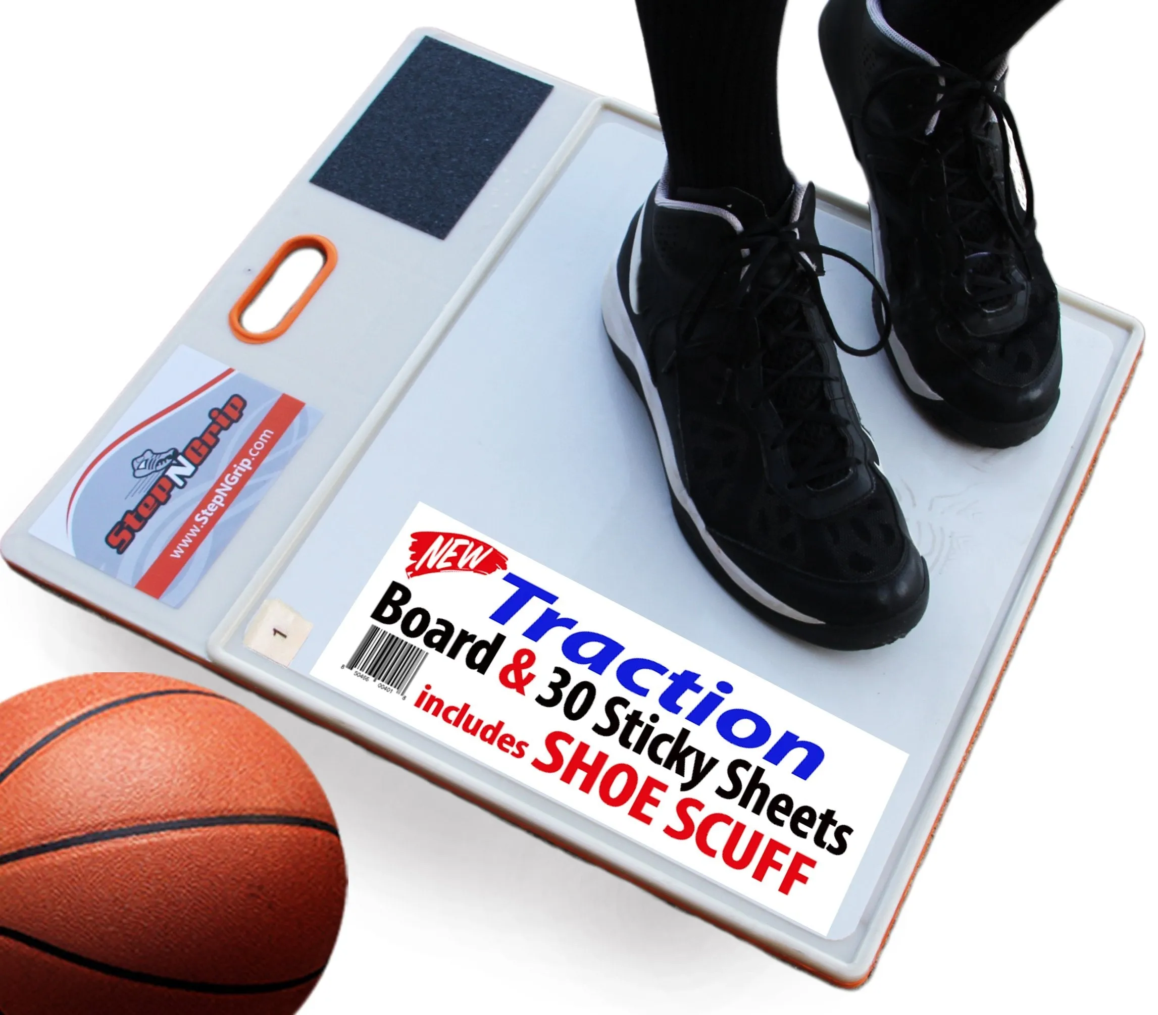 Basketball Traction Board - Grip Board For Court Shoes - Volleyball Shoe Scuff