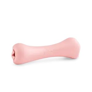 Beco - Natural Rubber Chew Bone - Pink