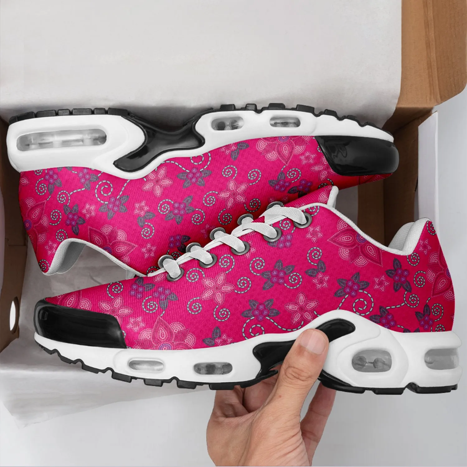 Berry Picking Pink Niowaa Air Cushion Shoes