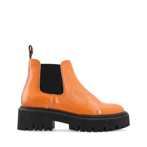 Biagarbi Orange Low Chelsea Boots