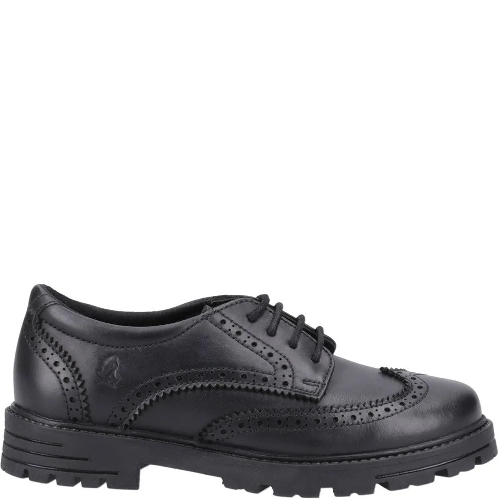 Black Maxine Junior School Shoes